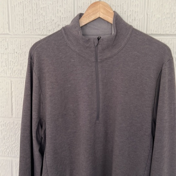 Prana Men’s Altitude Tracker 1/4 Zip Gray Size Medium - Picture 7 of 11